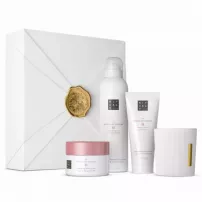 The ritual of sakura Renewing Routine new ���������� ����� ��� ���� (sh/f/200ml + b/scr/125ml + b/cr/100ml + sc/cnd/140g)