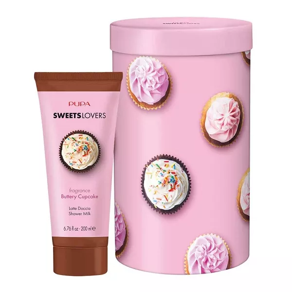 Pupa Sweet Lovers Buttery Cupcake ����� (sh/milk/200ml + box)