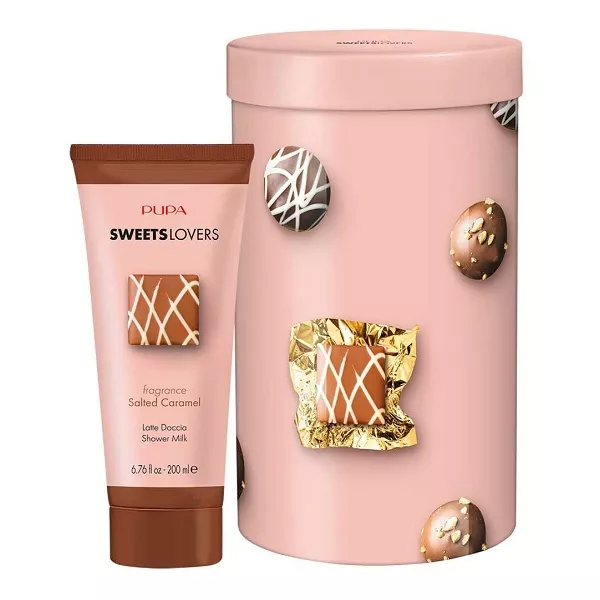 Pupa Sweet Lovers Salted Caramel ����� (sh/milk/200ml + box)