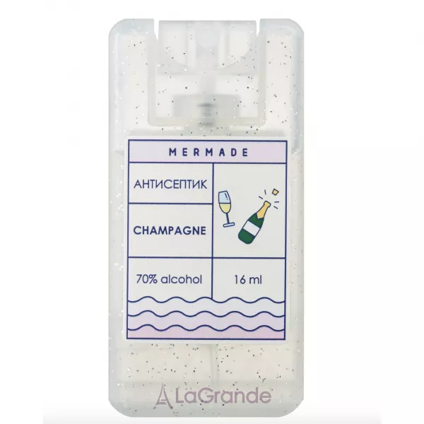 Mermade Champagne 70% Alcohol Hand Antiseptic ����������-����� ��� ���