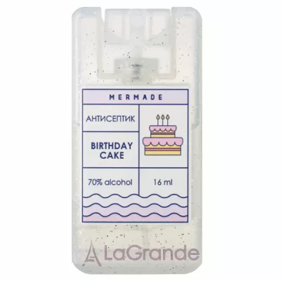 Mermade Birthday Cake 70% Alcohol Hand Antiseptic -  