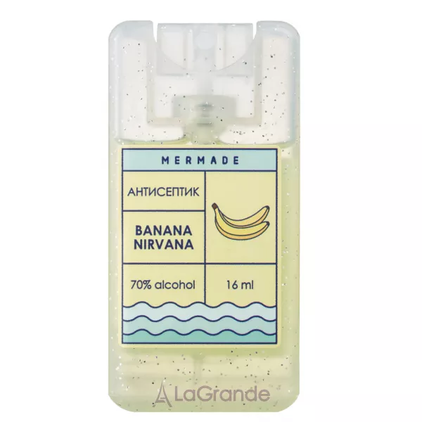 Mermade Banana Nirvana 70% Alcohol Hand Antiseptic ����������-����� ��� ���