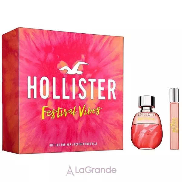 Hollister Festival Vibes For Her ����� ( ��������������� ���� 50 �� + ��������� 15 �� )