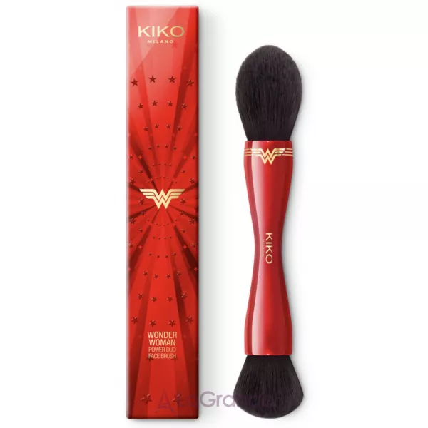 Kiko Milano Wonder Woman Power Duo Face Brush �������� ������������� �������������������