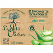 Le Petit Olivier Extra Mild Soap Bars Aloe Vera 2x100g