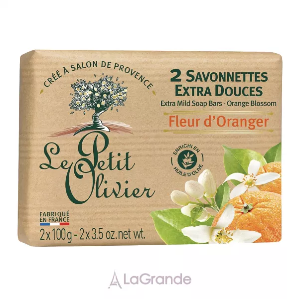 Le Petit Olivier Extra Mild Soap Orange Blossom ���� ������������, � ���������� ������ ���������