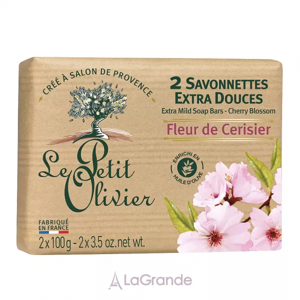 Le Petit Olivier Extra Mild Soap Cherry Blossom ���� ������������ � ���������� ��������� �����