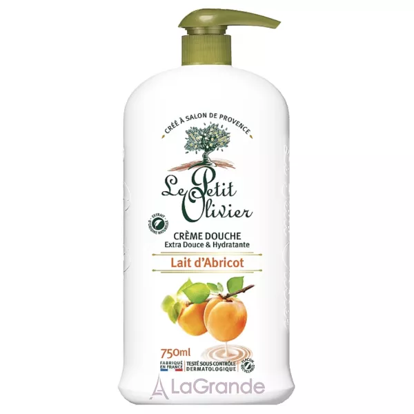 Le Petit Olivier Extra Gentle Shower Cream Apricot Milk ���� ��� ���� 