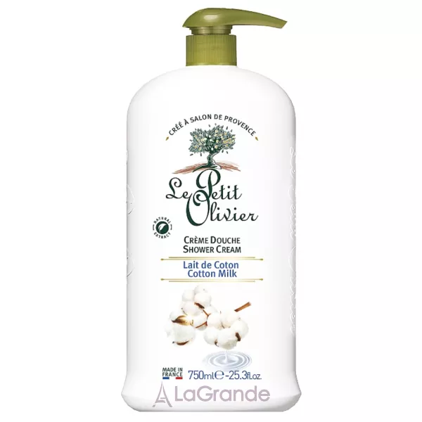 Le Petit Olivier Extra Gentle Shower Cream Cotton Milk ���� ��� ���� 