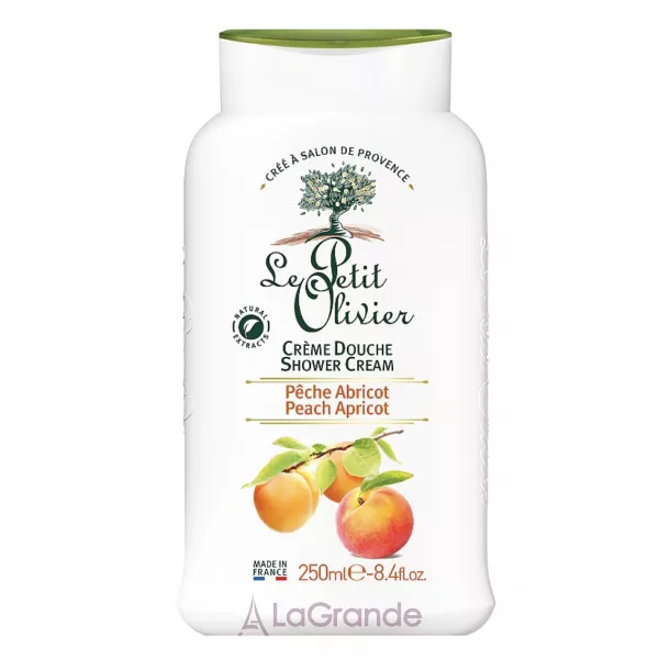 Le Petit Olivier Extra Gentle Shower Cream Peach Apricot ���� ��� ���� 