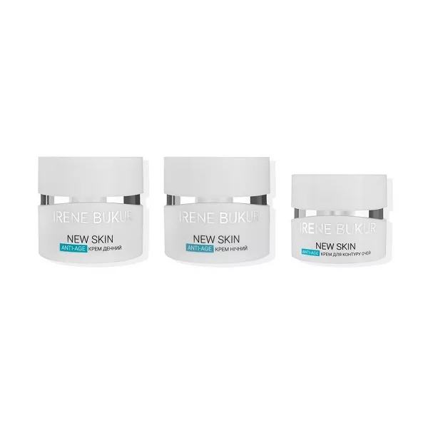 Irene Bukur New Skin Anti-Age ����� (New Skin Anti-age ���� ��� ���� �������  45 �� + New Skin Anti-age ���� ��� ���� ������ 45 �� + New Skin Anti-age ���� ��� ������� ���� 15 ��)
