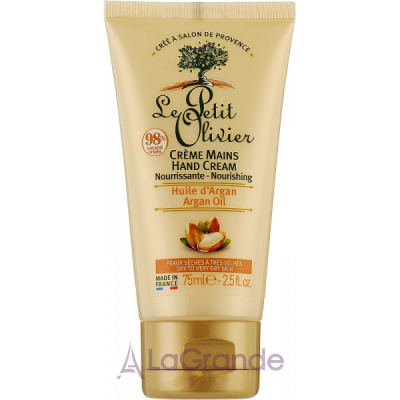 Le Petit Olivier Organic Care With Argan Oil Hand Cream       