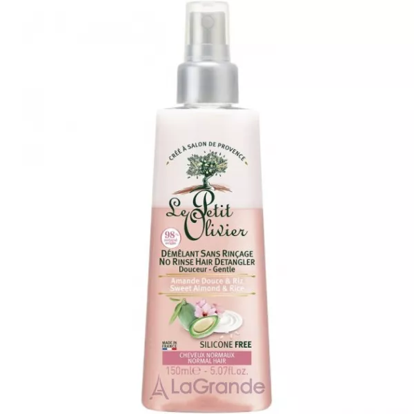Le Petit Olivier No Rinse Hair Detangler ����������� ����� ��� ����� � ����������� ������� � ����