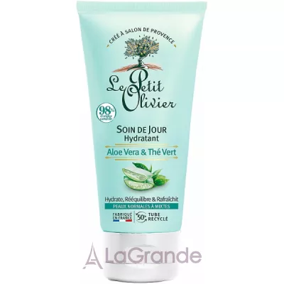 Le Petit Olivier Moisturizing Day Care Aloe Vera & Green Tea   