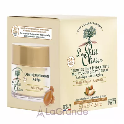 Le Petit Olivier Moisturizing Anti-Age Day Cream Argan Oil      볺