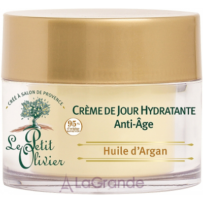 Le Petit Olivier Moisturizing Anti-Age Day Cream Argan Oil      볺