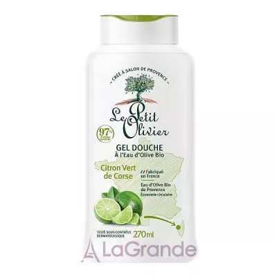 Le Petit Olivier Corsican Lime Shower Gel    