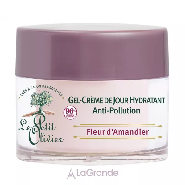Le Petit Olivier Anti-Pollution Day Gel Cream Almond Blossom & Moringa ������� ����-���� ������ ����������� 