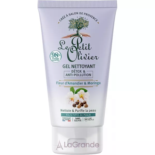 Le Petit Olivier Detox & Anti-Pollution Cleansing Gel ��������� ���� � ���������� ������ ������� � �������