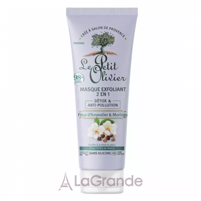 Le Petit Olivier Anti-Pollution Foam Mask Almond Blossom & Moringa     21 