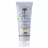 Le Petit Olivier Anti-Pollution Foam Mask Almond Blossom & Moringa ������ ����� ������ ����������� 2�1 "���������� ����"