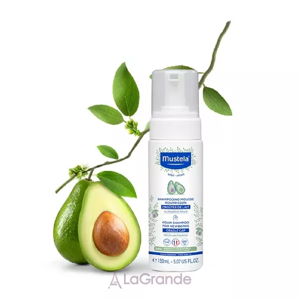Mustela Bebe Foam Shampoo for Newborns ϳ���-������� ��� ��������������