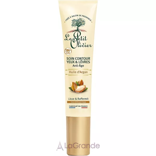 Le Petit Olivier Anti-aging Eye & Lip Contour Argan Oil ������� ��� ������� ���� �� ��� � ��������� �볺�