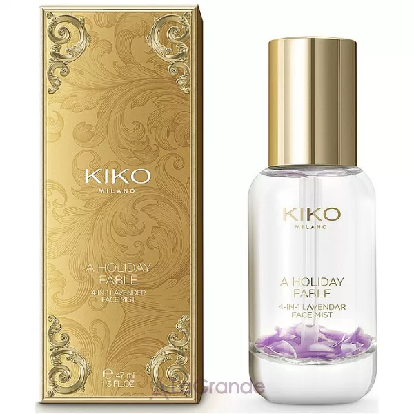 Kiko Milano a holiday fable 4-in-1 lavender face mist ������������� ���������� ����� ��� ���� 4-�-1: ������ ��� ������, �����������, ���������� � �����������