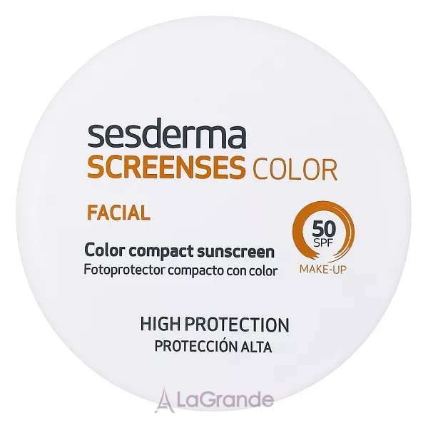 SesDerma Laboratories Screen Ses Compact SPF 50 Brown �������������� ��������� ����, ����������