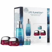 Biotherm Life Plankton ���� (elix/50ml + eye/cr/5ml + day/cr/15ml + night/cr/15ml)