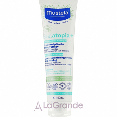 Mustela Stelatopia+ Organic Lipid-Replenishing Anti-Itching Cream ������������ ����������������������� ���� ������ ����