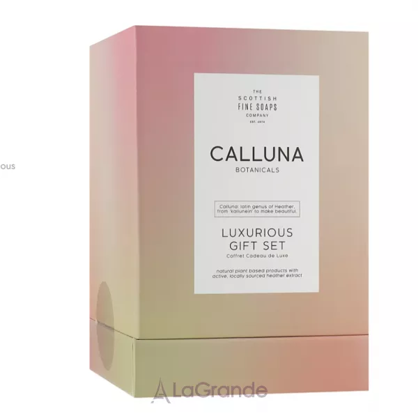 Scottish Fine Soaps Calluna Botanicals Luxurious Gift Set ����� (h/cr/75ml + b/essence/100ml + b/cr/75ml + soap/40g)
