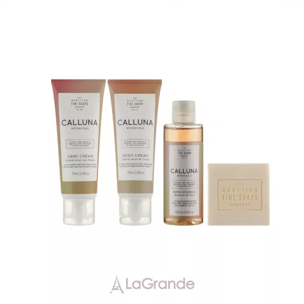 Scottish Fine Soaps Calluna Botanicals Luxurious Gift Set ����� (h/cr/75ml + b/essence/100ml + b/cr/75ml + soap/40g)