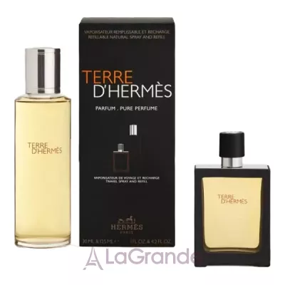 Hermes Terre D`Hermes Parfum  (  30  +   (refill) 125 )