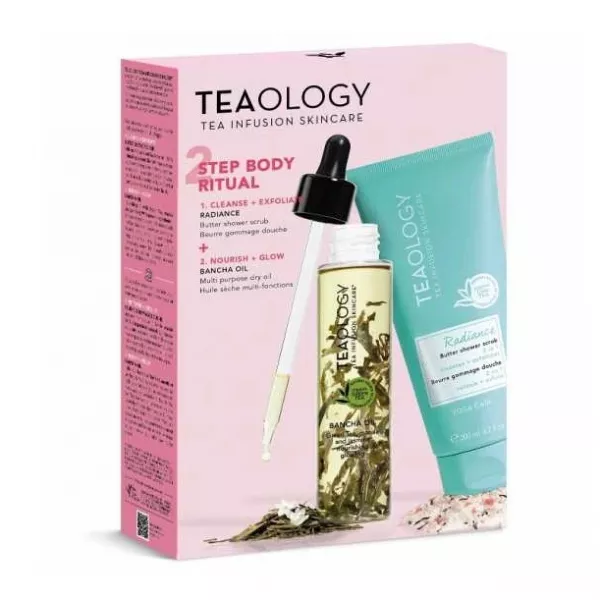 Teaology Bancha Oil Ritual ����� (b/scrub/200 ml + b/oil/100 ml)