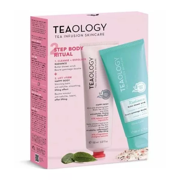 Teaology Happy Body Ritual ����� (b/balm/150 ml + b/scrub/200 ml)