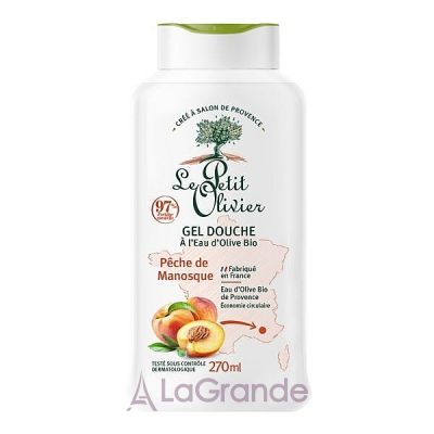 Le Petit Olivier Manosque Peach Shower Gel    