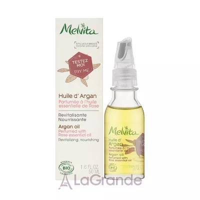 Melvita Face Care Argan Oil Perfumed With Rose Essential Oil  ,   볺  ()