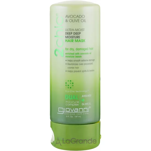 Giovanni 2chic Ultra-Moist Deep Deep Moisture Hair Mask Avocado & Olive Oil ����������� ����� ��� ����� � ��������� ������ � �������