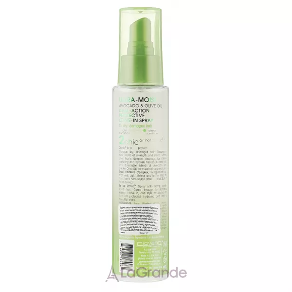 Giovanni 2chic Ultra-Moist Dual Action Protective Leave-In Spray Avocado & Olive Oil ����������� ����� ��� ������� � ��������� �볺� �� �������