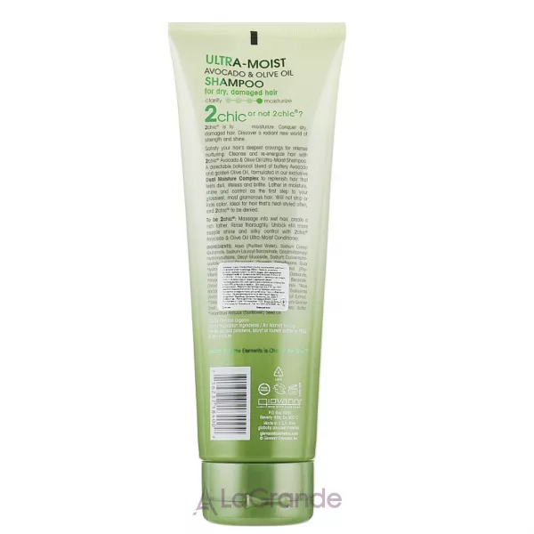 Giovanni 2chic Ultra-Moist Shampoo Avocado & Olive Oil ����������� ������� ��� ����� � ��������� ������ � �������