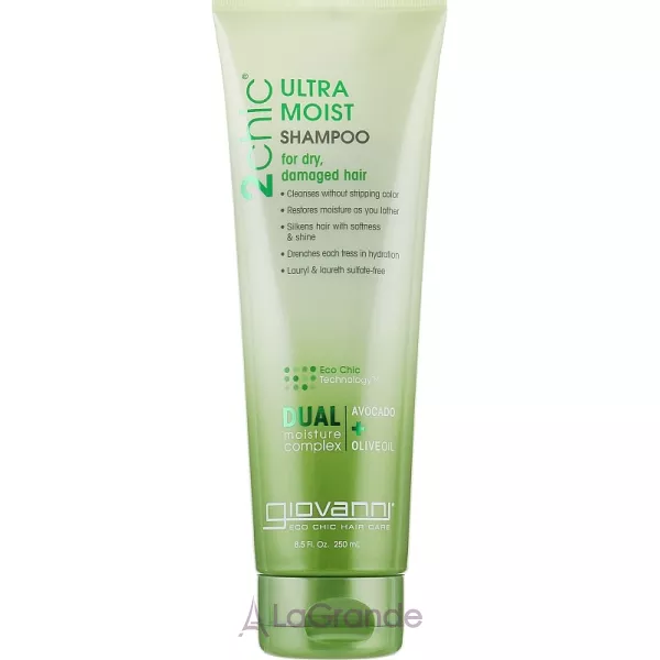 Giovanni 2chic Ultra-Moist Shampoo Avocado & Olive Oil ����������� ������� ��� ����� � ��������� ������ � �������