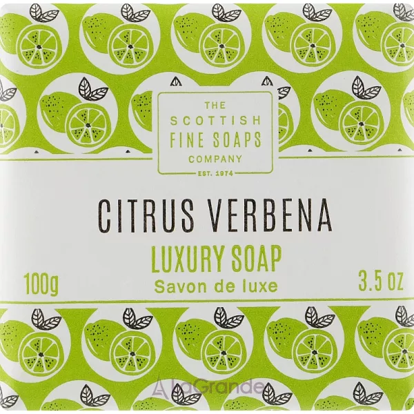Scottish Fine Soaps Citrus Verbena Luxury Soap Bar ������ ���� 
