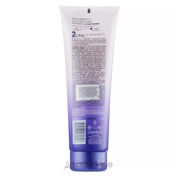 Giovanni 2chic Repairing Conditioner Blackberry & Coconut Milk ����������������� ����������� � �������� � ��������� �������