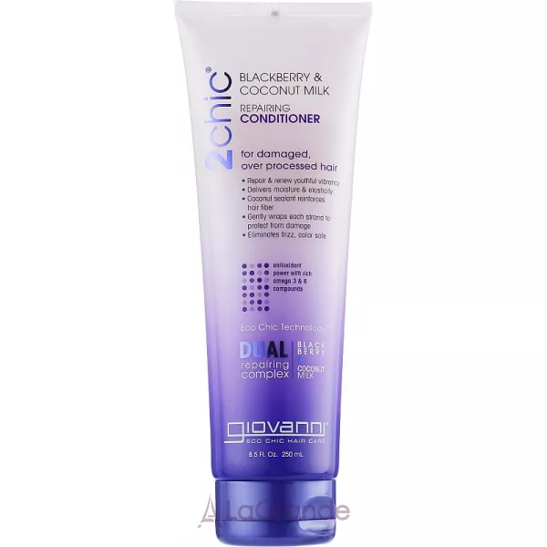 Giovanni 2chic Repairing Conditioner Blackberry & Coconut Milk ����������������� ����������� � �������� � ��������� �������