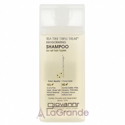 Giovanni Tea Tree Triple Treat Invigorating Shampoo   