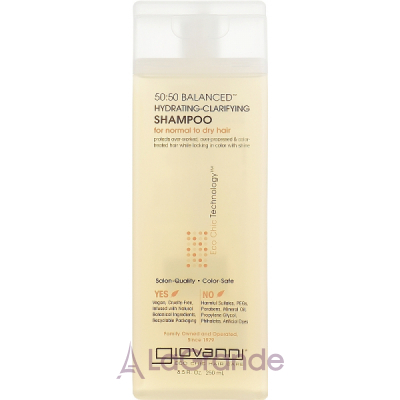 Giovanni 50:50 Balanced Hydrating-Clarifying Shampoo     