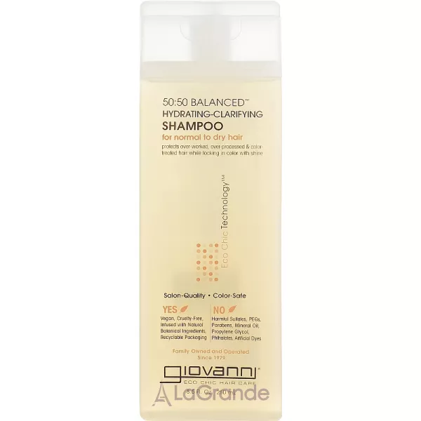 Giovanni 50:50 Balanced Hydrating-Clarifying Shampoo ����������� � ��������� ������� 