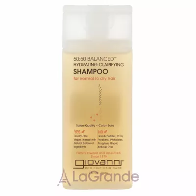 Giovanni 50:50 Balanced Hydrating-Clarifying Shampoo     