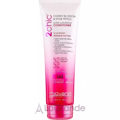 Giovanni 2 Chic Ultra-Luxurious Conditioner Cherry Blossom & Rose Petals        